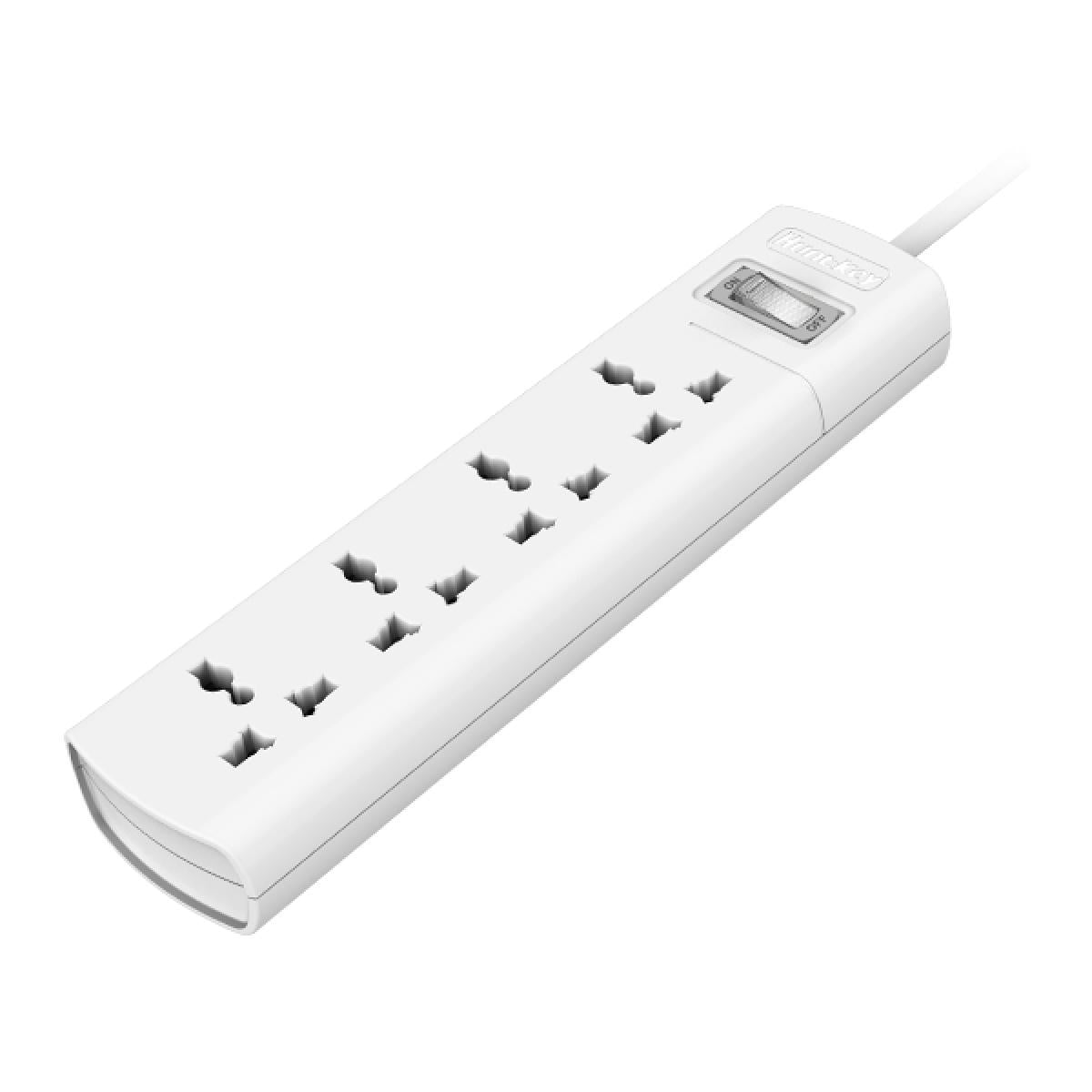 Huntkey Power Strip 4 Universal Outlets 2500W 3Year Warranty