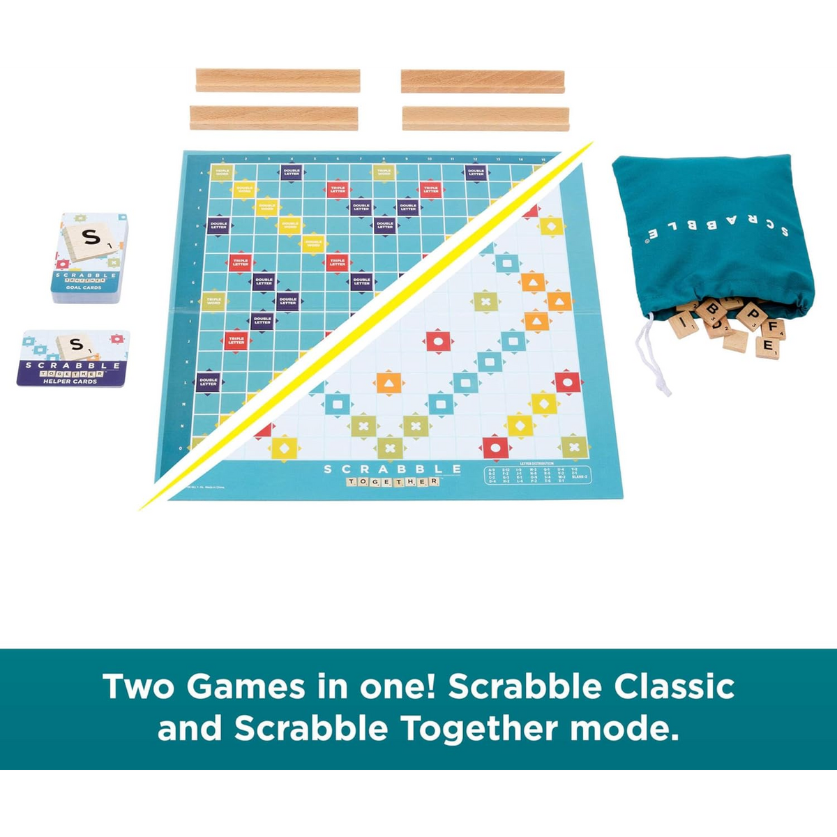 Scrabble Core Wood – English