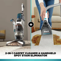 Shark CarpetXpert Deep Carpet Cleaner EX200ME  – Built-In StainStriker – 2-in-1 Carpet & Upholstery Cleaner
