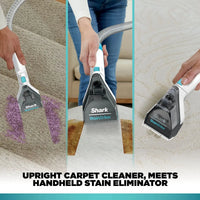 Shark CarpetXpert Deep Carpet Cleaner EX200ME  – Built-In StainStriker – 2-in-1 Carpet & Upholstery Cleaner