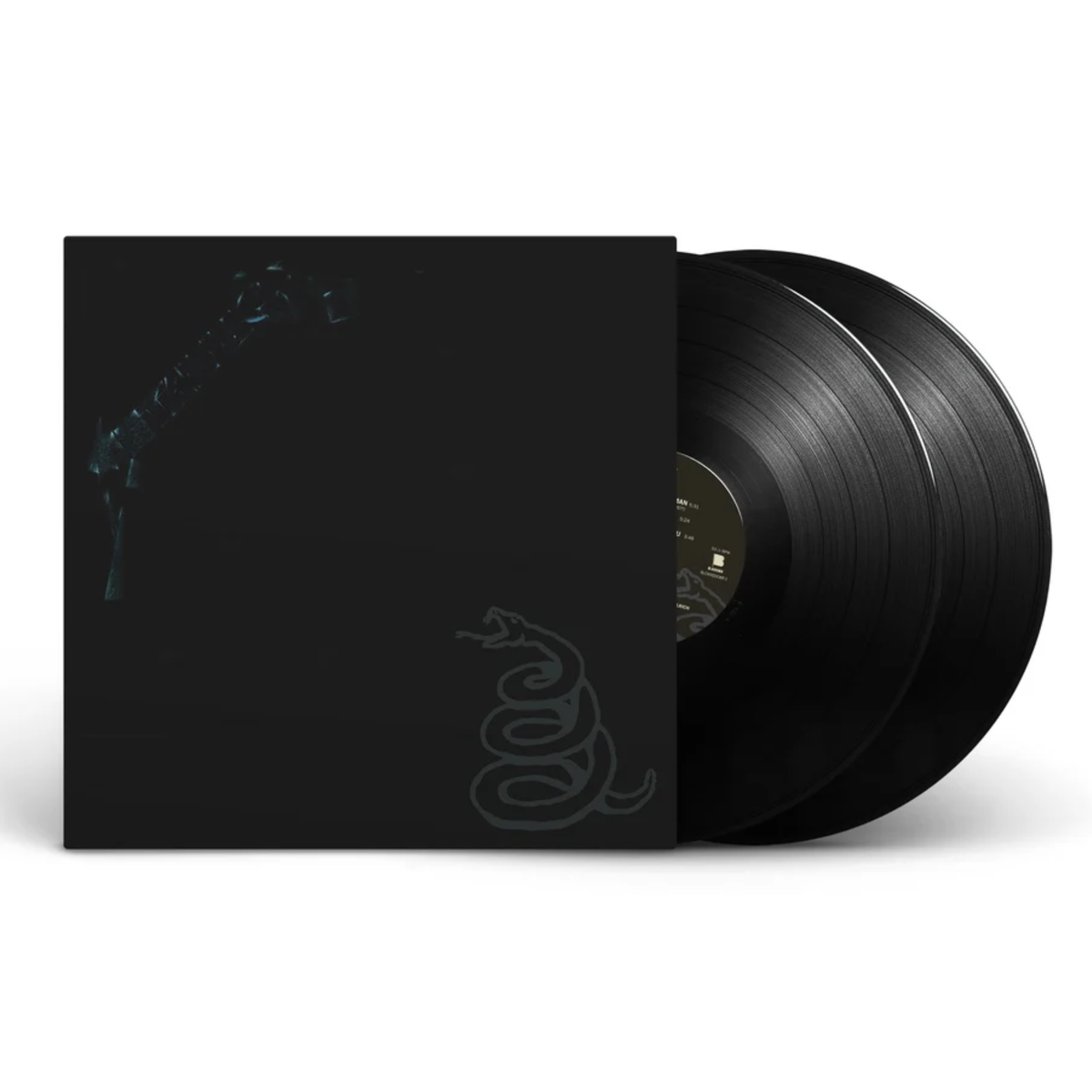 Metallica - The Black Album Remastered Vinyl Record vinyl record cover