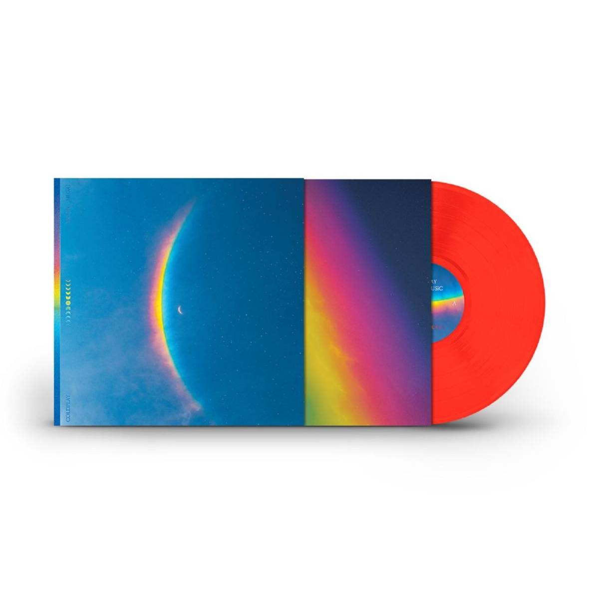Coldplay - Moon Music Limited Numbered Indie Exclusive Edition Vinyl Record vinyl record cover