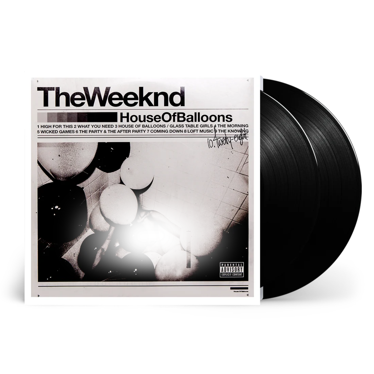 The Weeknd - House of Balloons Vinyl Record vinyl record cover