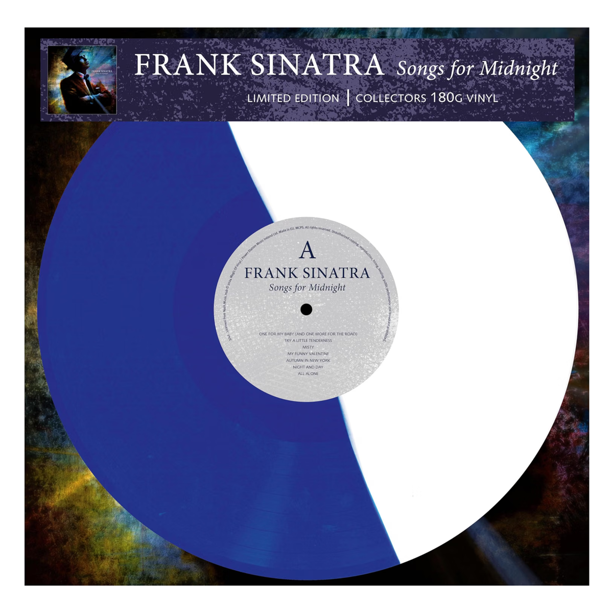 Frank Sinatra - Songs for Midnight Limited Edition Collectors Vinyl Record vinyl record cover