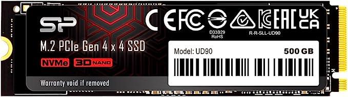 Silicon Power M.2 NVME 500GB UD90 Fast & Reliable Storage