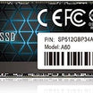 Silicon Power M.2 NVME Hard Disk 512GB A60 Fast & Reliable Storage