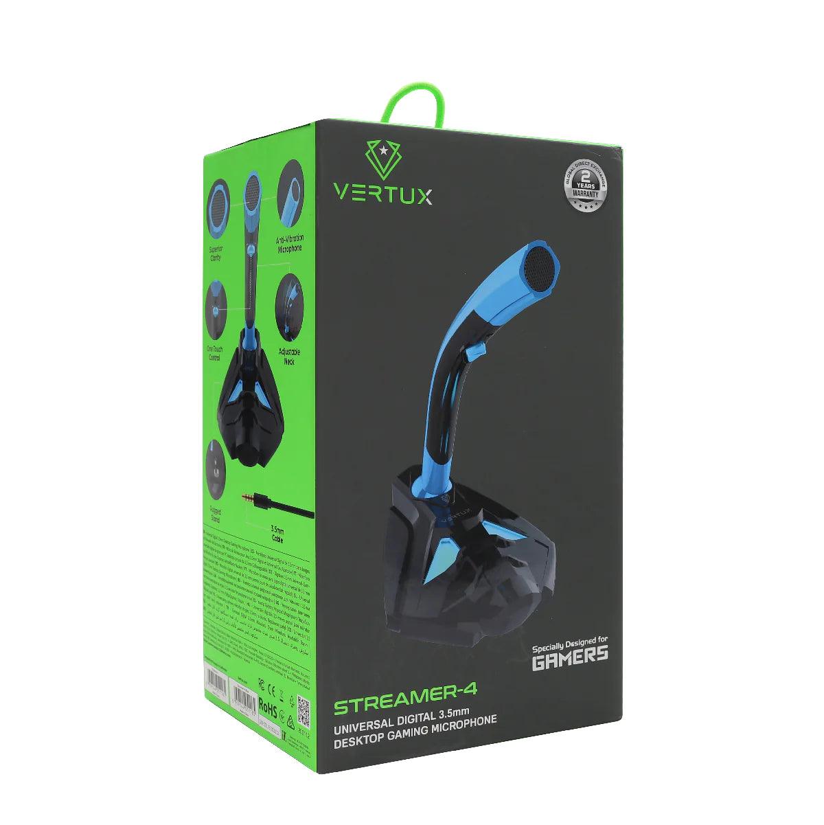 vertux streamer 4 desktop gaming mic