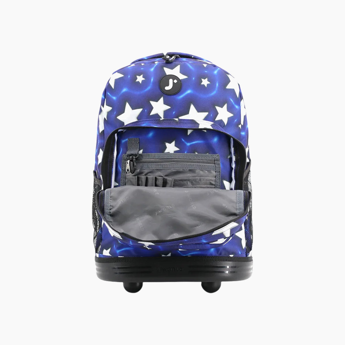 J World Sunrise Rolling Backpack (18 Inch)