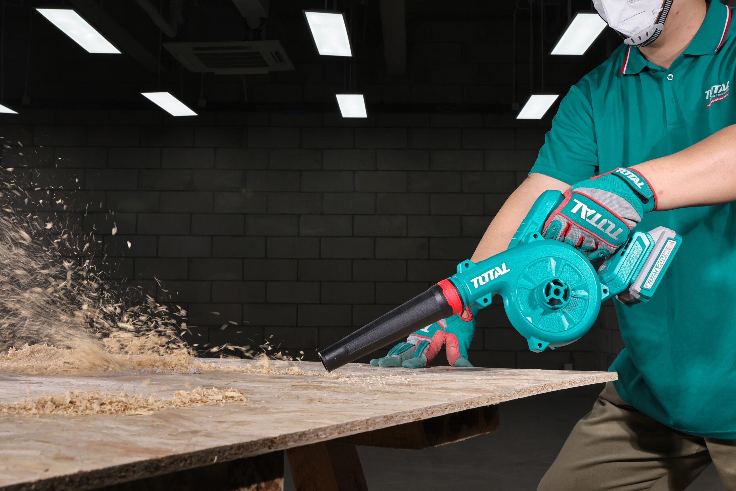 TOTAL 20V Brushless Cordless Blower | 72 m/s | 3 Speeds | Tool Only – No Battery & Charger | TABLI2068