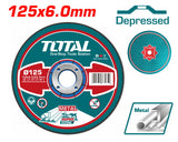قرص جلخ معدني TOTAL 125×6مم – TAC2231251