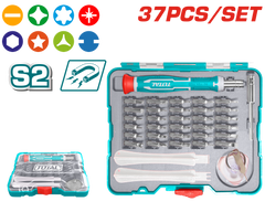 TOTAL 37PCs Precision Screwdriver Set (TACSD30376)