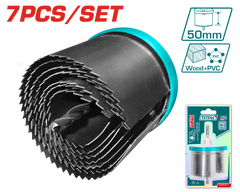 TOTAL 7 Pcs Hole Saw Set 26-63mm (TACSH3071)