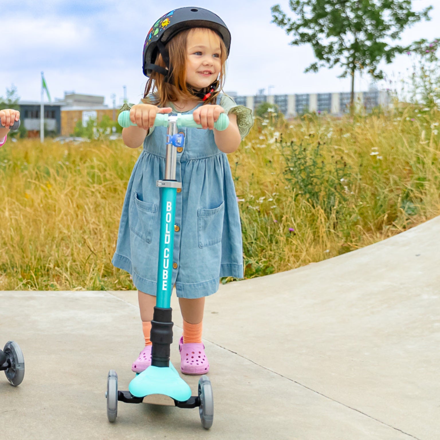 Boldcube – Three Wheel Scooter Teeny | Ocean Aqua | Ages 3-8