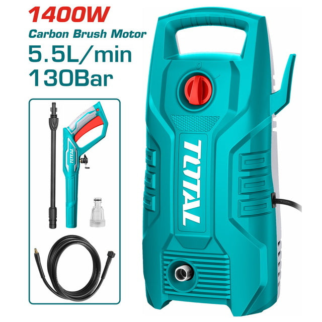 TOTAL 130Bar Car Washer – 1400W | TGT11316