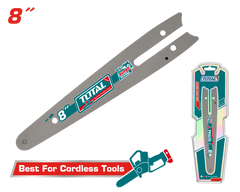 TOTAL Chain Saw Bar 8" – Replacement Guide Bar for Cordless Chain Saws (TGTSB50818)