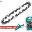 TOTAL Saw Chain 8" – 1/4" Pitch, 0.043" Gauge Replacement Chain (TGTSC50818)