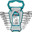 Total 8-Piece Double-Ended Combination Spanner Set (6-22mm)