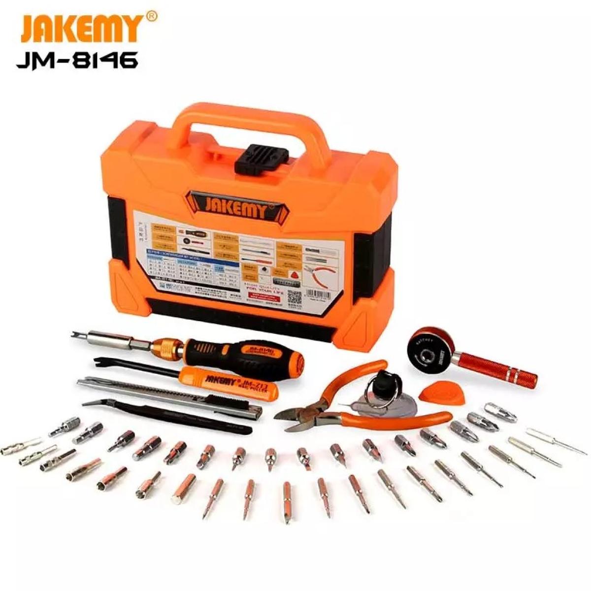 JAKEMY 47 in 1 Household DIY Maintenance toolkit