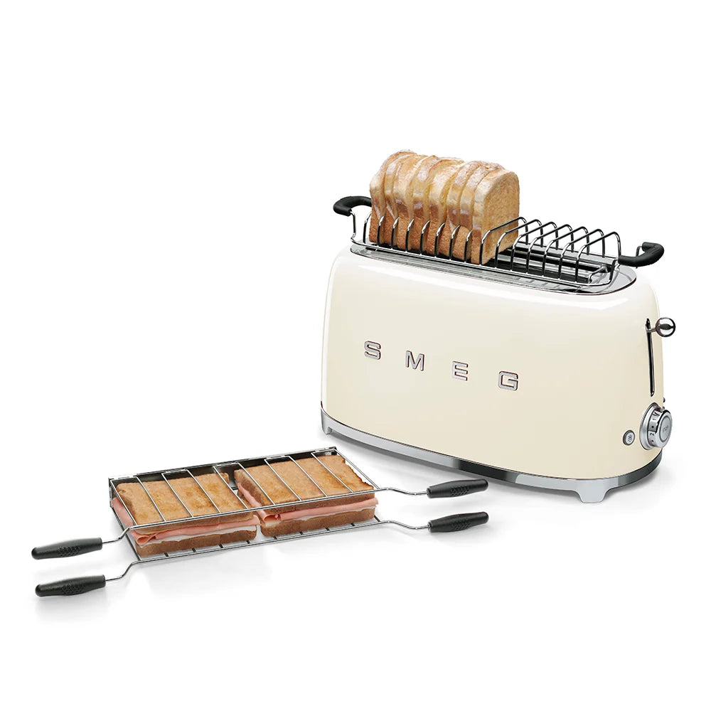 Smeg TSF02 4-Slice Toaster 50’s Style – Cream