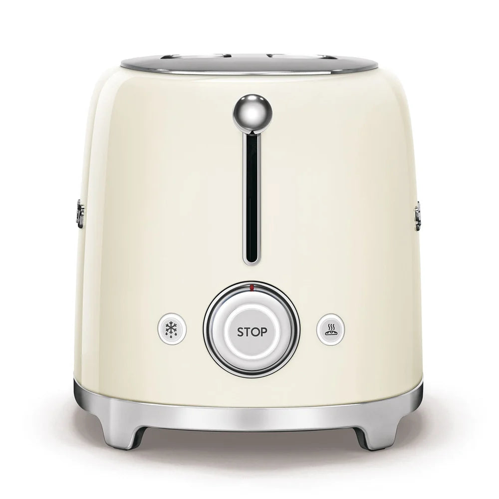 Smeg TSF02 4-Slice Toaster 50’s Style – Cream