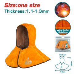 TOTAL Cowhide Welding Cap – Heat Resistant Welding Head Protection (TSP20101)