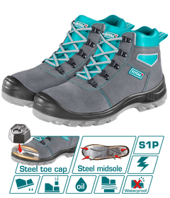 TOTAL Chamois Safety Boots S1P Steel Toe | TSP201S1P