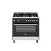 LA GERMANIA Gas Cooker – 90CM – 6 Burners – Cast Iron