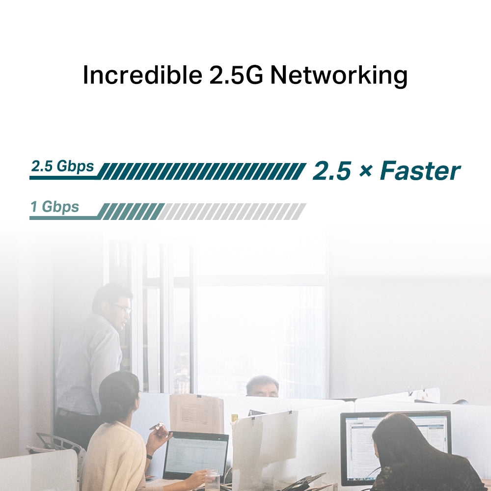 TP-Link TX201 PCIe Network Adapter — Port Detail