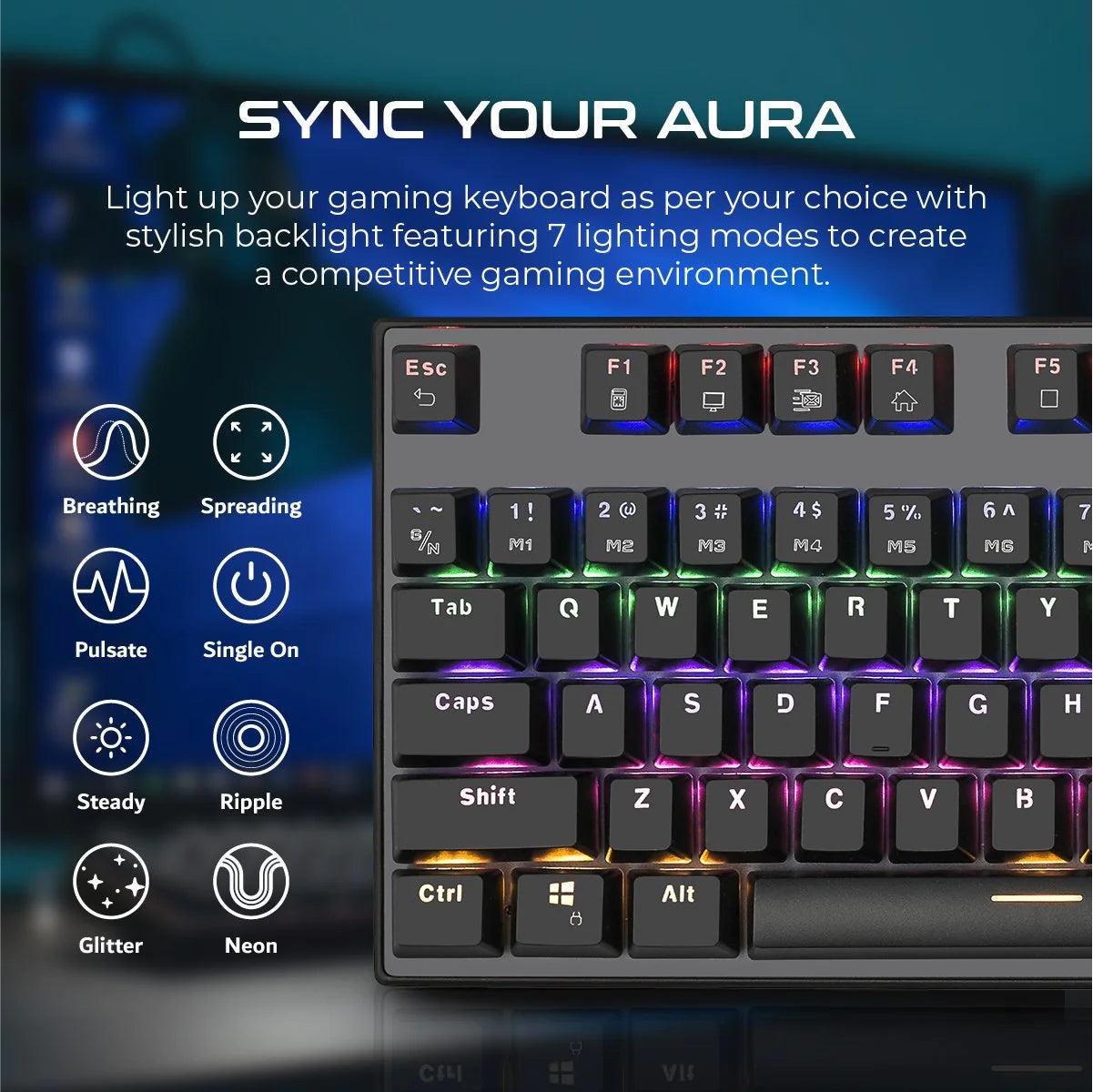 vertux tactical advanced gaming keyboard