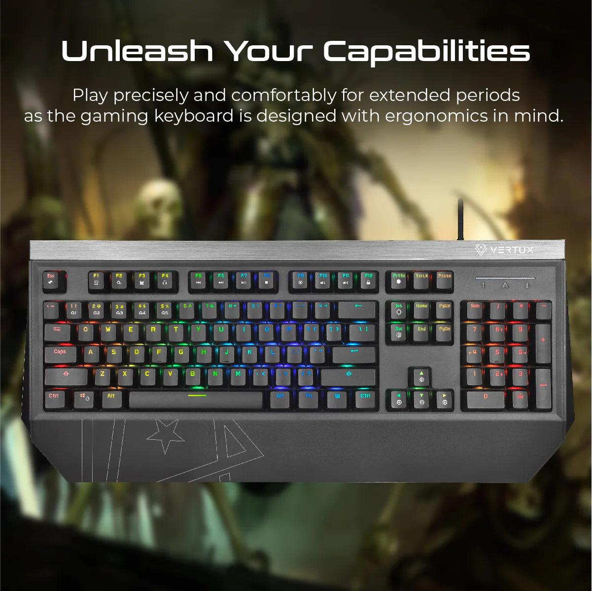 vertux tantalum pro gaming keyboard