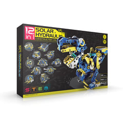 The Source 12 in 1 Solar Hydraulic Robot Kit Learn & Create