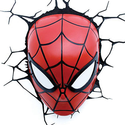 The Source 3D Marvel Spider Man Head Light Cool & Safe Design