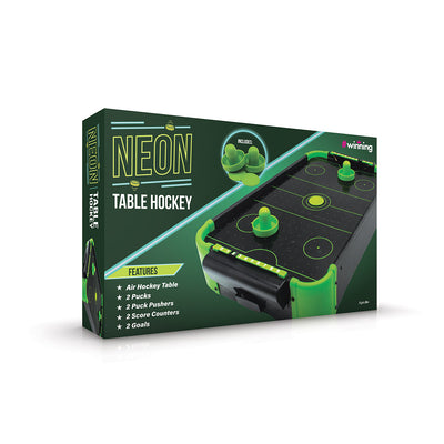 The Source Neon Air Hockey Fast Paced Fun for All Ages
