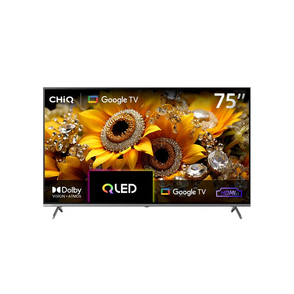 CHIQ 75" QLED 4K Google TV – 120Hz Refresh Rate