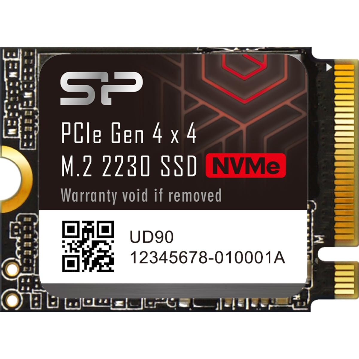 Silicon Power Gen 4x4 UD90 NVME M.2 2230 SSD 500GB