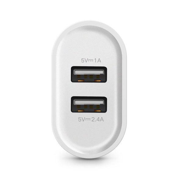 UGREEN Dual USB Wall Charger 3.4A EU- White