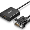 UGREEN VGA to HDMI Adapter with Micro USB & 3.5mm Audio
