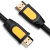UGREEN HDMI Round Cable 3m (Yellow/Black)