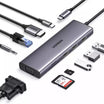 UGREEN 9-in-1 USB-C Hub with HDMI, VGA, RJ45 & Audio