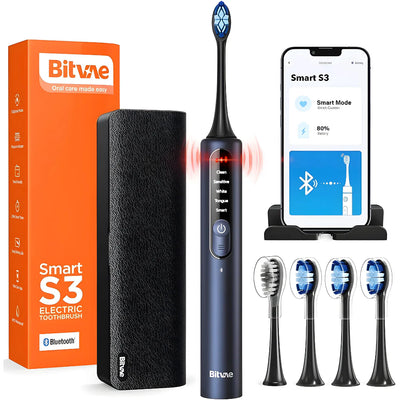 Smart Electric Toothbrush S3 Bluetooth - 40,000 VPM, 5 Modes