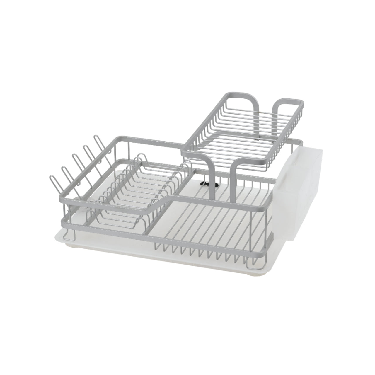 Arshia Aluminum Dish Rack with Drainer