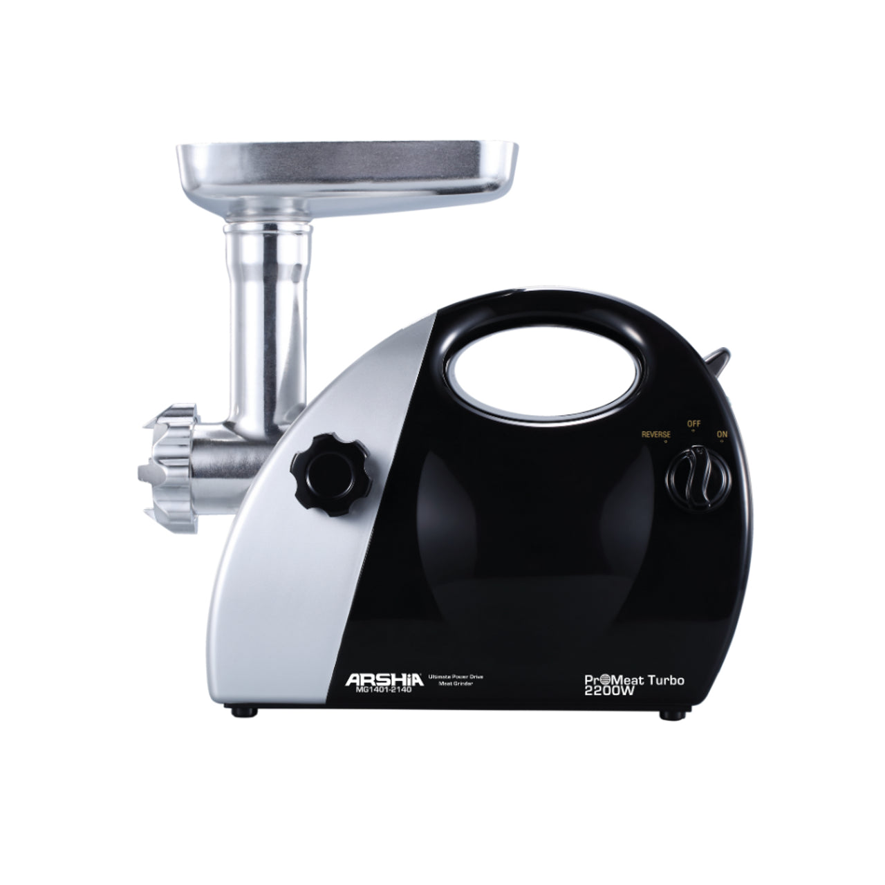 Arshia ProMeat Turbo Meat Grinder 2500Watt with Reverse Function