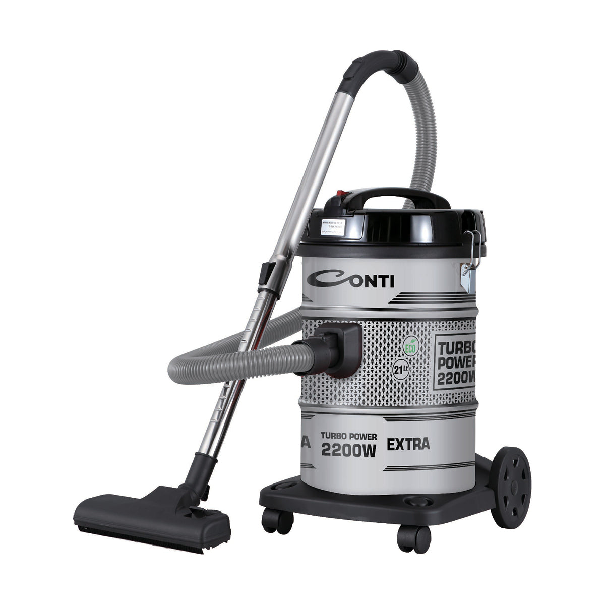 Conti Vacuum Cleaner, 2200W, Metal Drum – VCD-2203-S