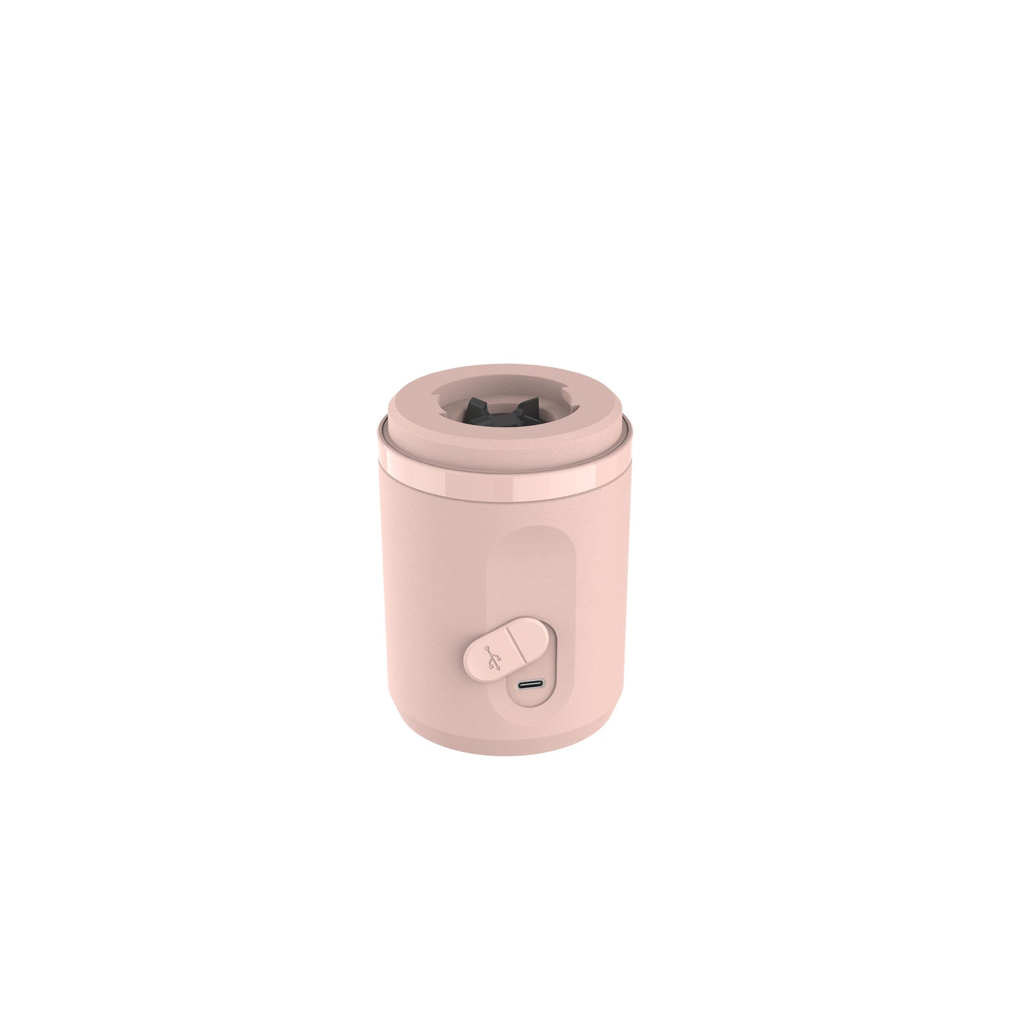خلاط محمول Flugel VitaGo – 180 واط، 600 مل، شحن USB-C وردي