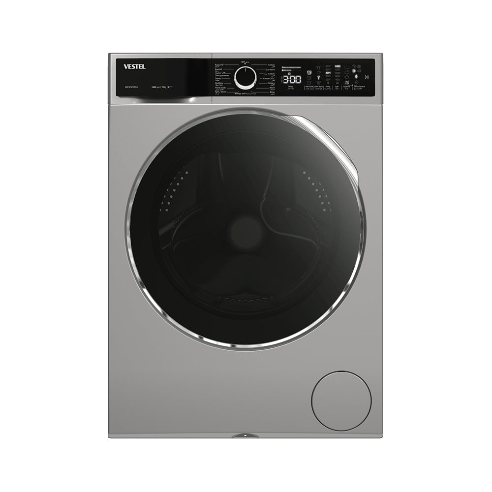 Vestel Washing Machine 10KG 1400 Rpm, A+++ – WB1014T3DSS