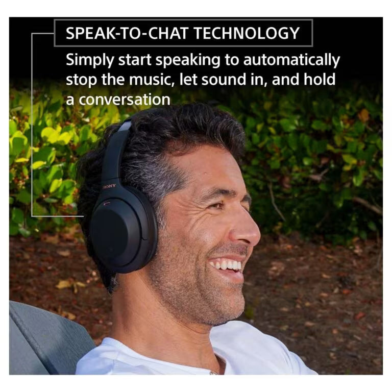 سماعات Sony WH-1000XM4 لاسلكية – إلغاء الضوضاء، Hi-Res