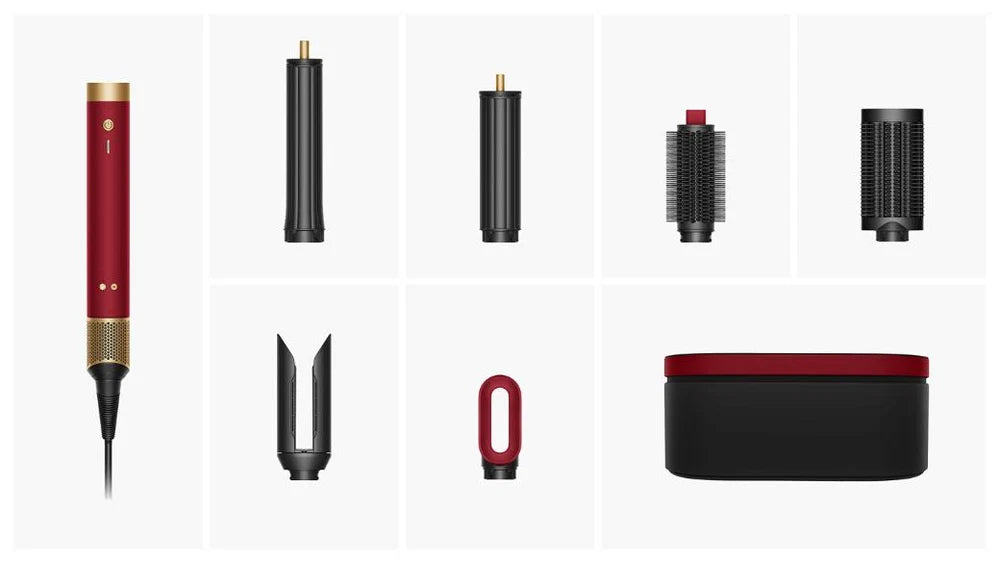 Dyson Airwrap Co-anda2x™ Multi-Styler & Dryer – Straight+Wavy (Red Velvet/Gold)