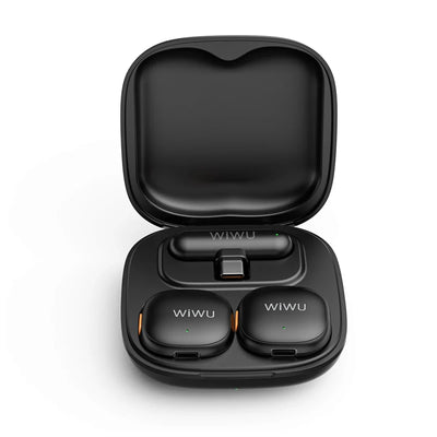 WiWU Wi-WM006 AI Noise-Cancelling Wireless Lavalier Microphone