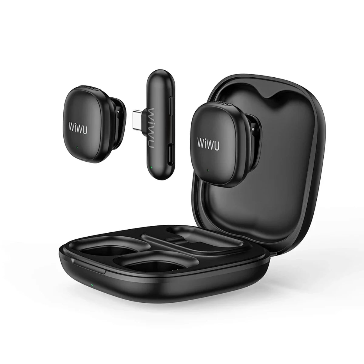 WiWU Wi-WM006 AI Noise-Cancelling Wireless Lavalier Microphone