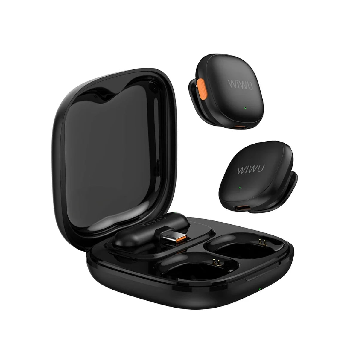 WiWU Wi-WM006 AI Noise-Cancelling Wireless Lavalier Microphone